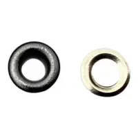 Люверс Блочка 4 мм Черный оксид