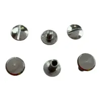 Винт ременной 6 мм Темный никль