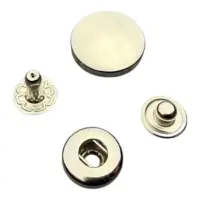 Кнопка таблетка 20 мм Никель