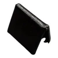 Наконечник для шнурка (тесьмы) 15 мм Черный