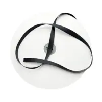 Репсовая лена (тесьма) 10 мм Черная