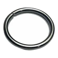 Кольцо для сумки 20 мм сварное Темный никель