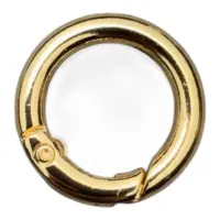Кольцо-Карабин для сумки 20 мм Золото