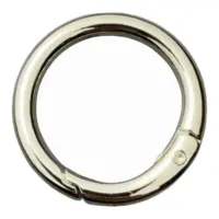 Кольцо-Карабин для сумки 25 мм Никель