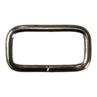 Рамка для сумки 20х9х2 мм Темный Никель