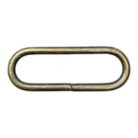 Овальная рамка 20х6х2 мм Антик