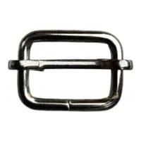 Регуляторы длины ремня 20х14х3.3 мм Темный никель