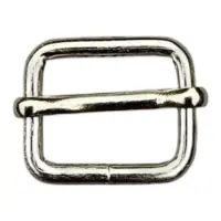 Регуляторы длины ремня 20х14х3.3 мм Никель
