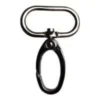 Карабин для сумки "скорпион" 20 мм Темный никель