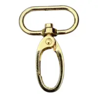 Карабин для сумки "скорпион" 20 мм Золото