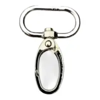 Карабин для сумки "скорпион" 25 мм Никель