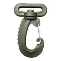 Карабин для сумки 25 мм пластиковый Хаки