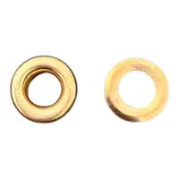 Люверс Блочка 6 мм Светлое Золото