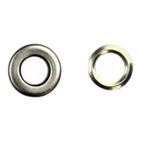 Люверс Блочка 5 мм нержавеющий Темный никель