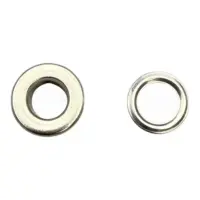 Люверс Блочка 5 мм нержавеющий Никель