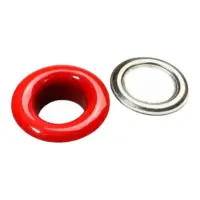 Люверс 8 мм нержавеющий Красный