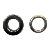 Люверс 10 мм нержавеющий Темный никель