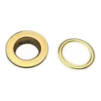 Люверс 10 мм нержавеющий Золото