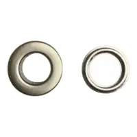 Люверс 10 мм нержавеющий Сатин