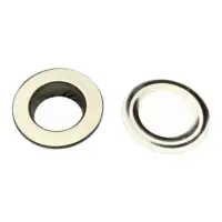 Люверс 13 мм нержавеющий Никель