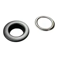 Люверс 13 мм нержавеющий Черный