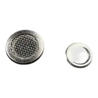 Люверс с сеточкой 5 мм нержавеющий Темный никель