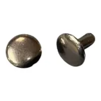 Хольнитен 7 мм двусторонний Темный никель нержавеющий