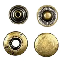 Кнопка Альфа 10 мм Антик