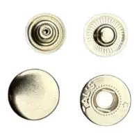 Кнопка Альфа 10 мм Никель