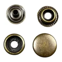 Кнопка Каппа 15 мм Антик