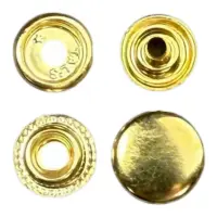 Кнопка Каппа 15 мм Золото