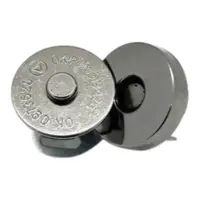 Кнопка магнитная 15 мм Темный никель