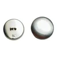 Пуговица под обтяжку 24 мм 40L Металл