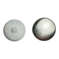 Пуговица под обтяжку 22 мм 36L Пластик Белый