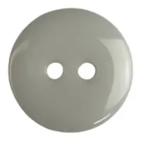 Пуговица на два отверстия 24 мм Белая 40L