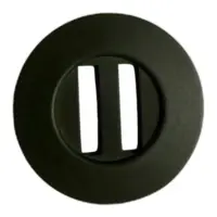 Пуговица с прорезью (Канада) 20 мм Хаки