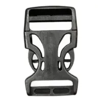 Фастекс скелет 25 мм Черный