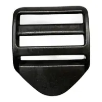 Пряжка трехщелевая 20 мм Черная