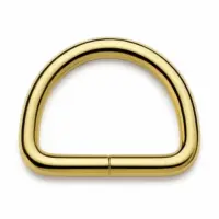 Полукольцо для сумки 20х14х3.9 мм Никель