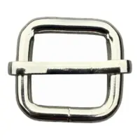 Регуляторы длины ремня 15х15х4 мм Никель