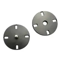 Кнопка пришивная 21 мм Темный никель