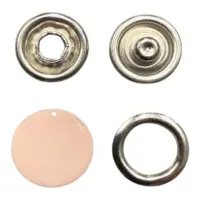 Кнопка BABY 9.5 мм Пудра закрытая