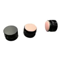 Металлический фиксатор для шнурков Цвет - Черный с розовым