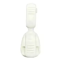 Наконечник для шнурка Капля белая