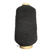 Нитка резинка черная