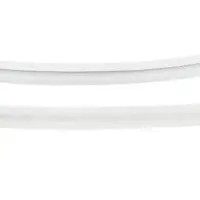 Бейка ХБ с двойным загибом 15 мм белый