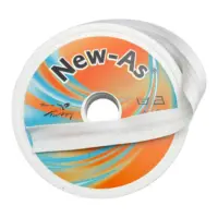 Бейка с двойным загибом хлопок с полиэстером белый