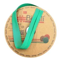 Бейка с двойным загибом хлопок с полиэстером Зеленый