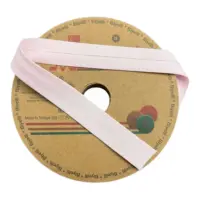 Бейка с двойным загибом полиэстер пудра