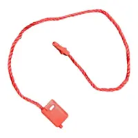 Пломба для одежды и сумок красная